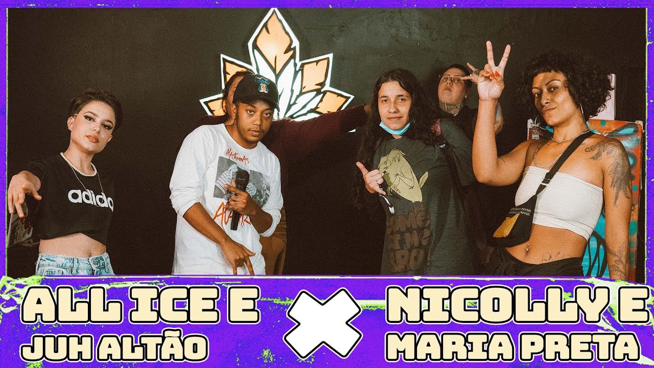 JUH ALTÃO E ALL ICE X MARIA PRETA E NICOLLY | EDIÇÃO DE DUPLAS | 15ª Batalha das Venenosa