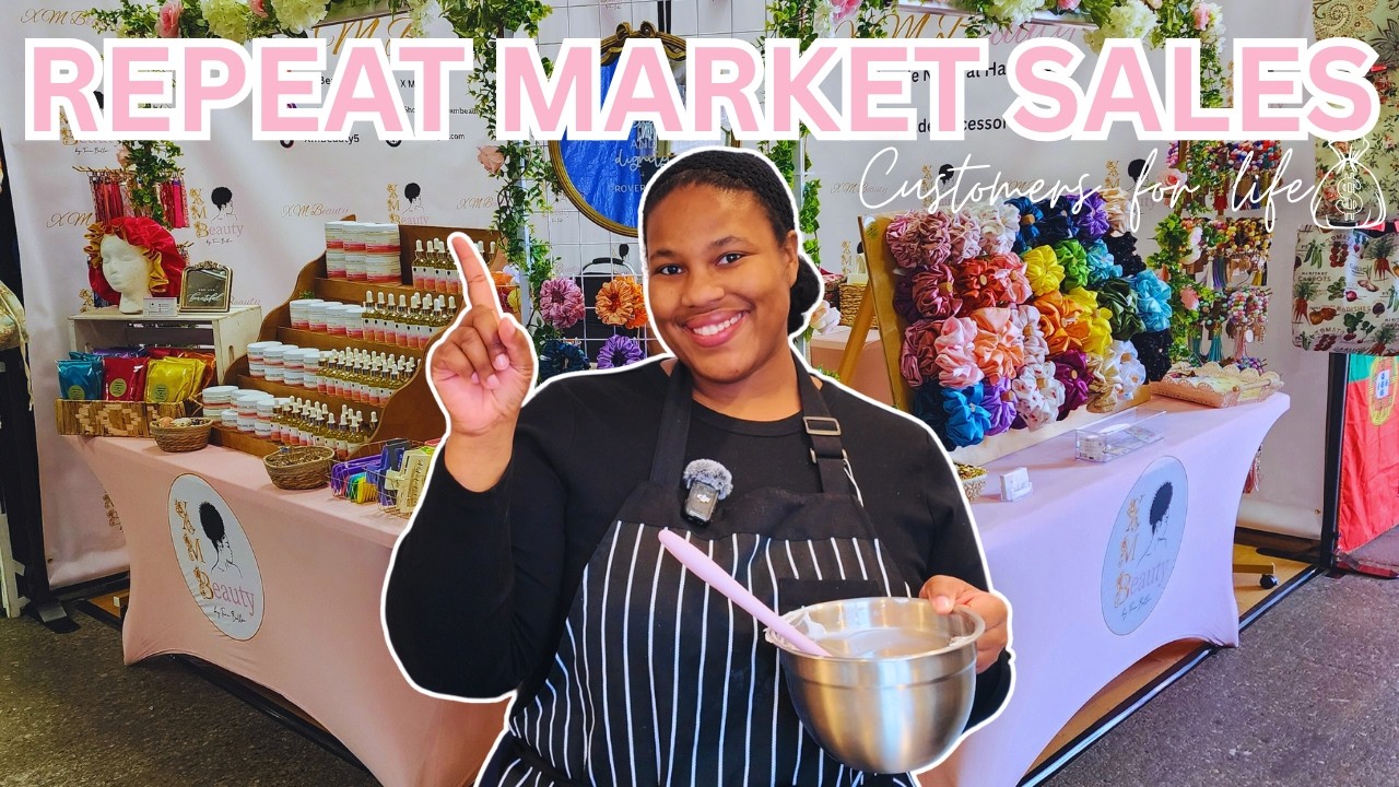 Get Repeat Sales at Markets & Online (Do This)