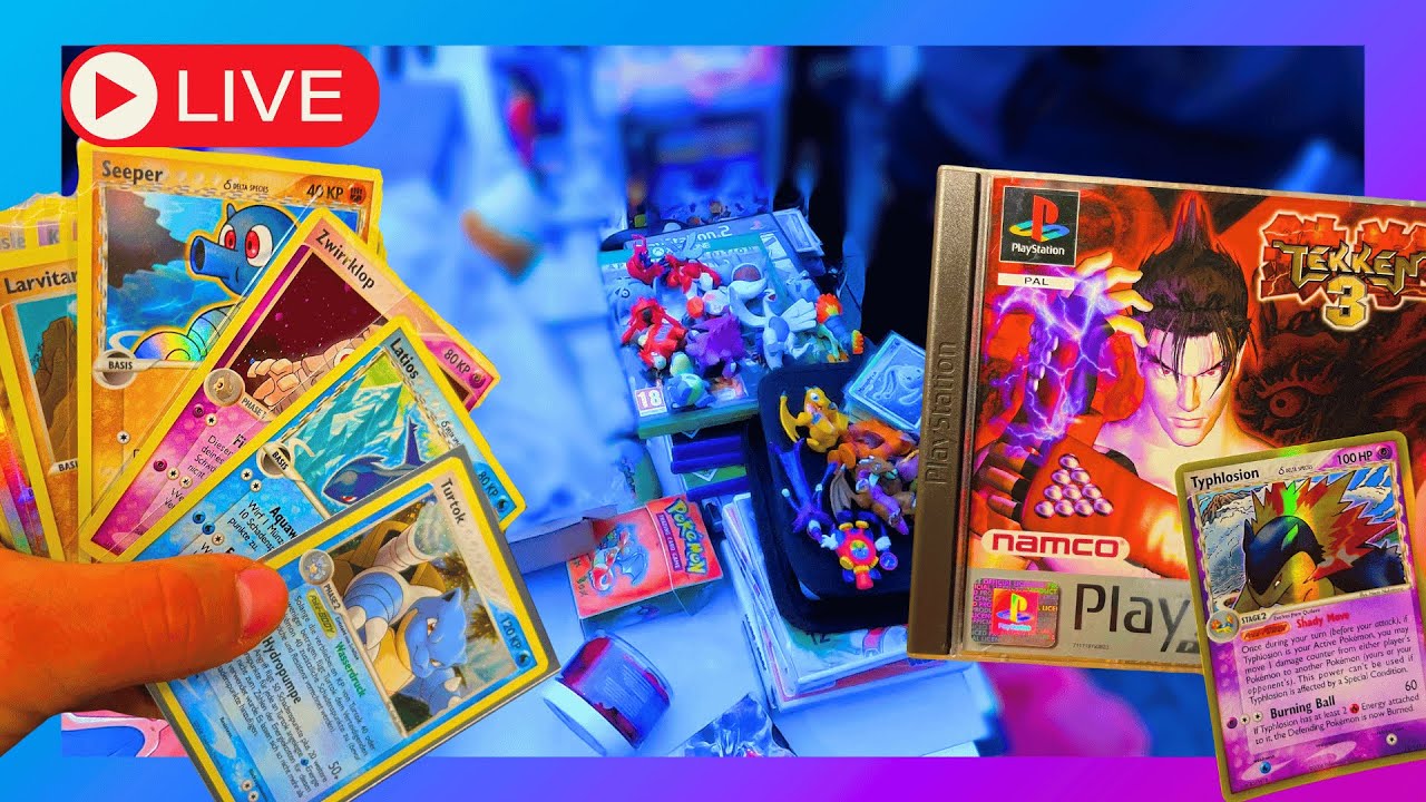 XXL RETRO Pokemon Flohmarkt Folge! 🤯🔥