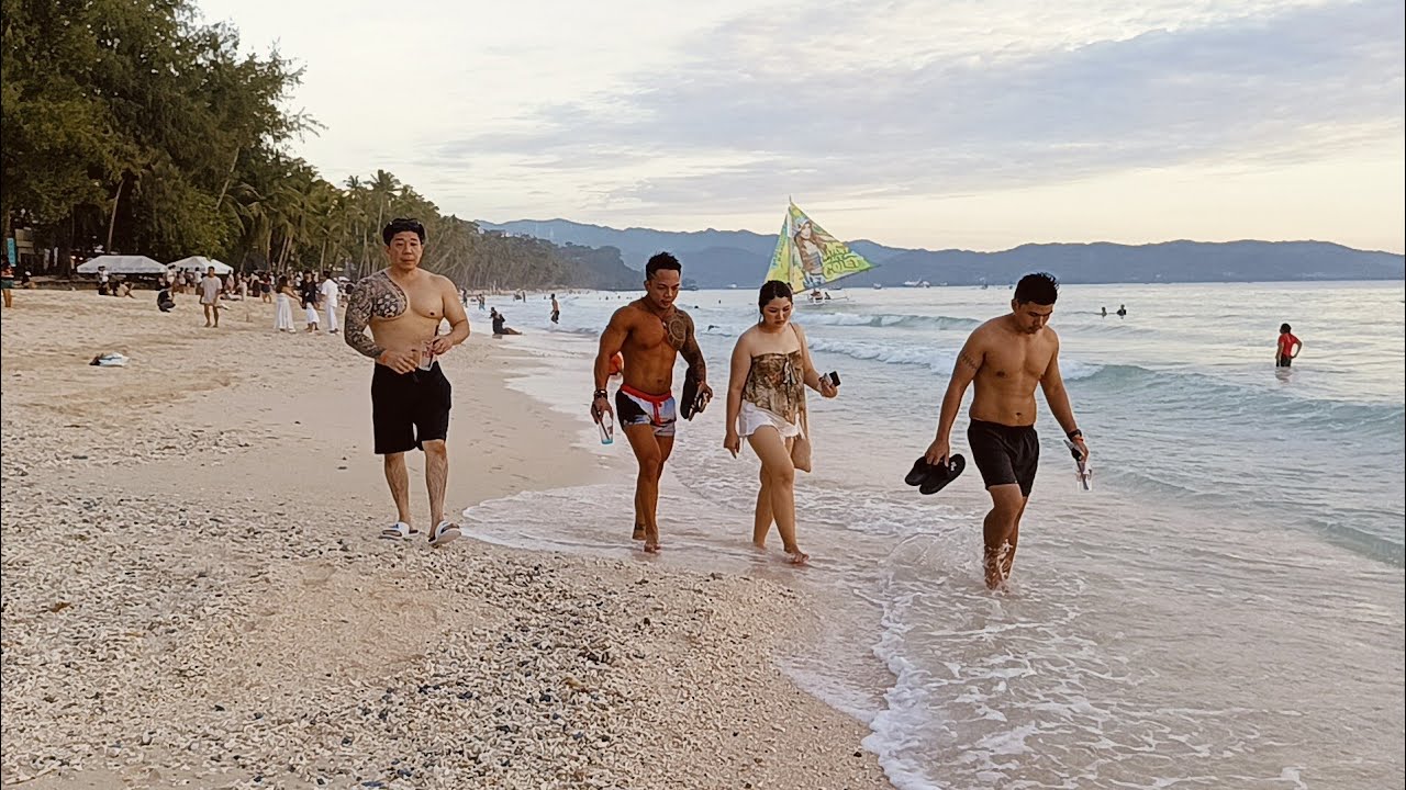 WALKING TOUR !!!! BORACAY UPDATE AFTER TYPHOON ? GOOD WEATHER 