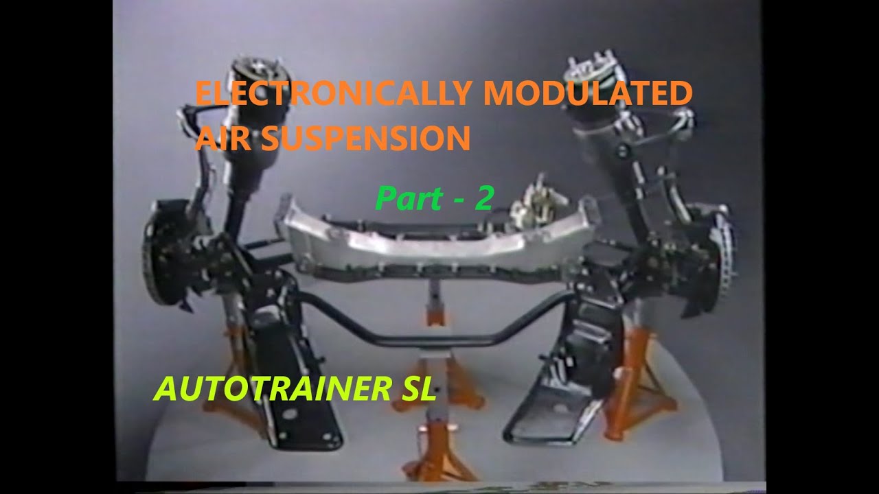 ELECTRONICALLY MODULATED AIR SUSPENSION - LEXUS LS 400 Part - 2