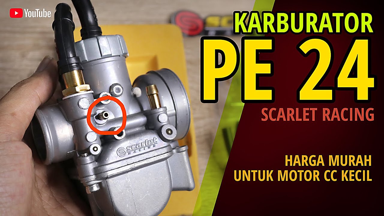 KARBURATOR PE 24 UNTUK MOTOR HARIAN CC KECIL