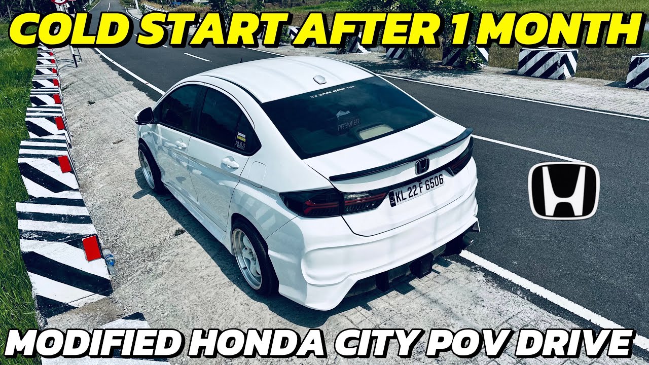 Cold Start After 1 Month | Honda City POV Drive