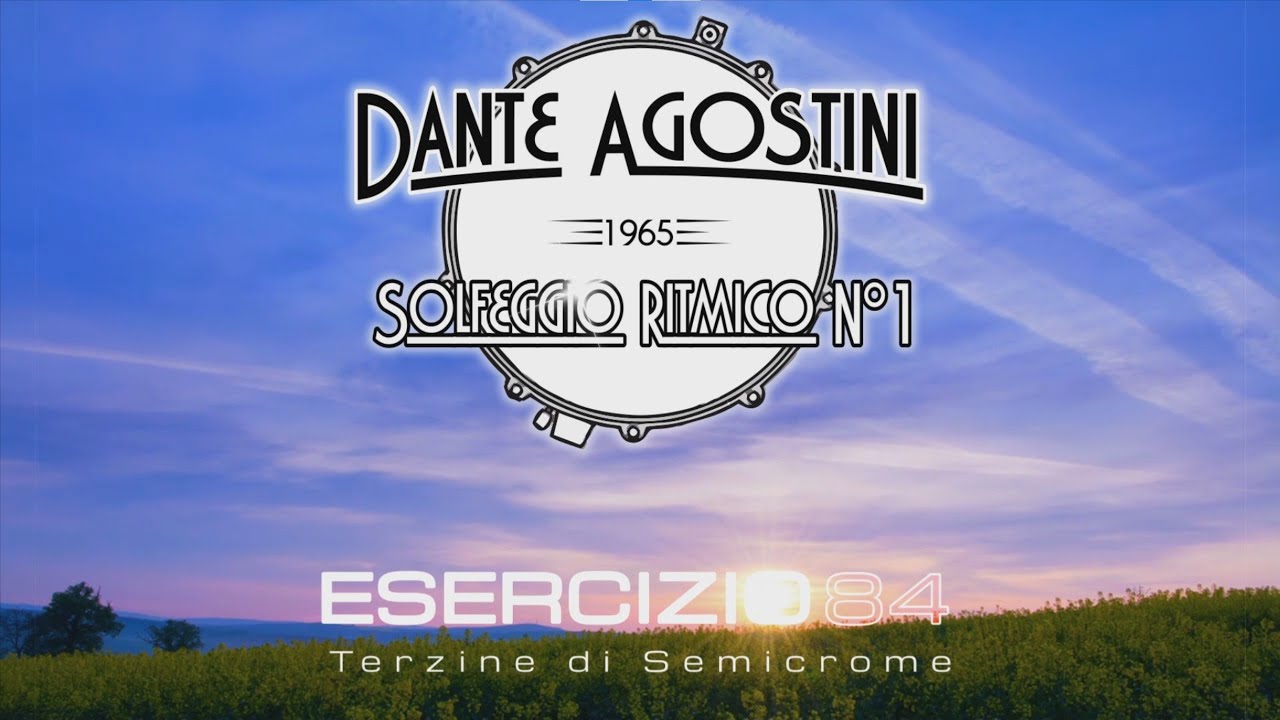Dante Agostini - Solfeggio Ritmico N&deg;1 - Esercizio 84