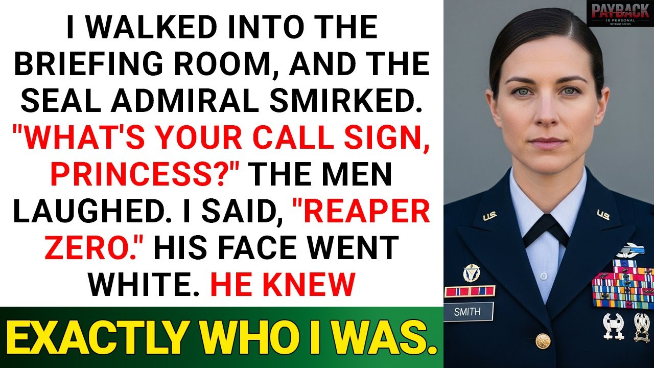 The SEAL Admiral Asked My Call Sign as a Joke — Until ‘Reaper Zero’ Made Him Freeze in Shock.