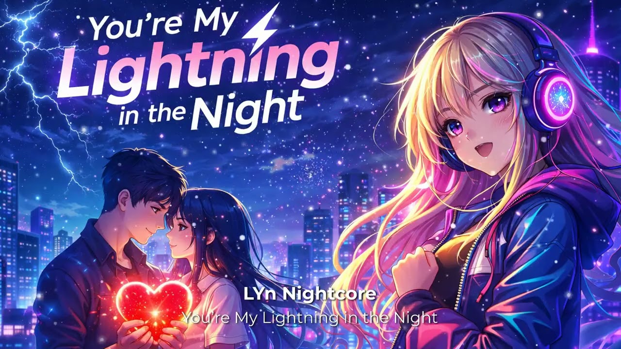 You’re My Lightning in the Night ( LYn Nightcore Original Song )