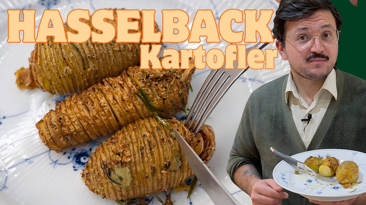 Hasselback kartofler i airfryer!