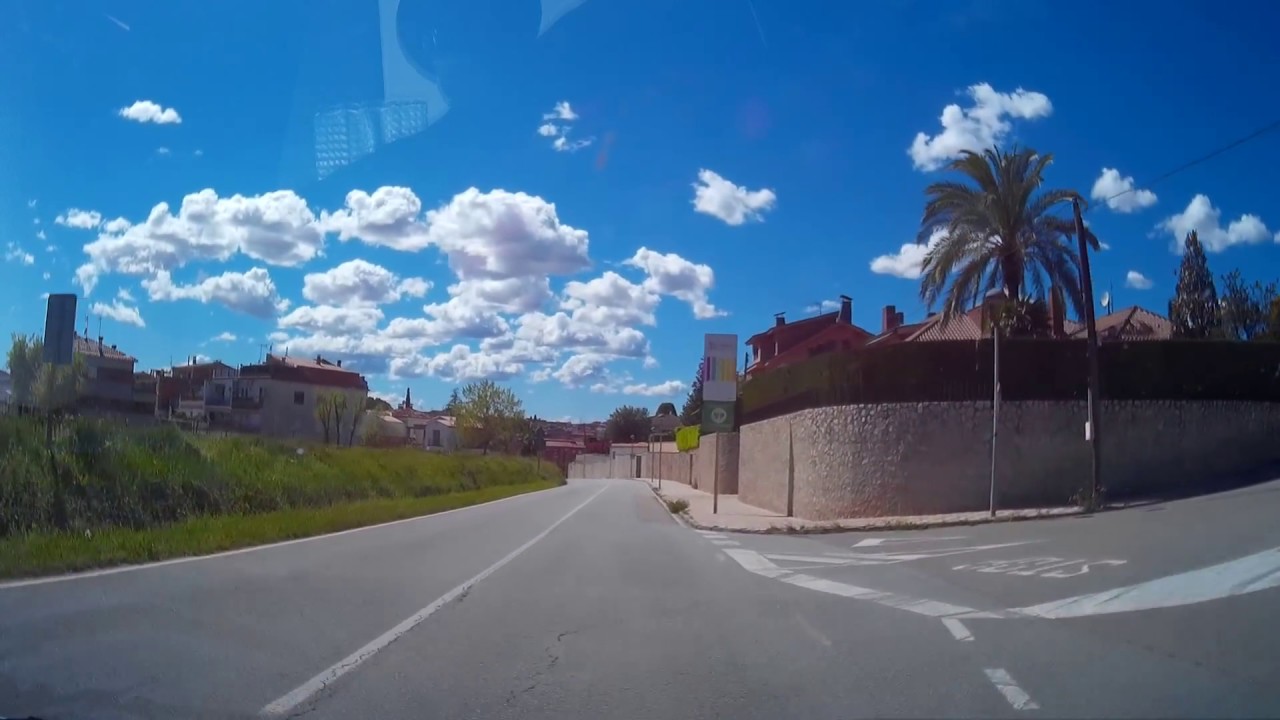 Llegada a San Saturnino de Noya o Sant Sadurní d'Anoia