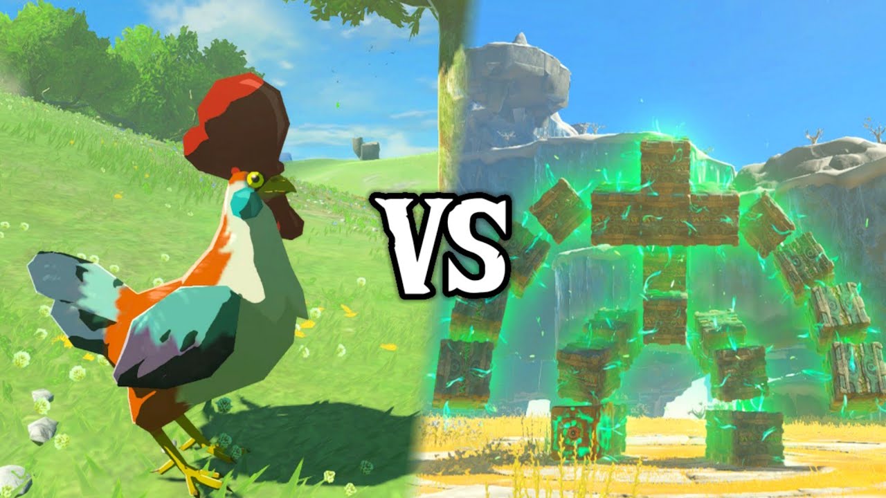 Flux Construct VS Cucco Army! | Zelda: Tears of the Kingdom