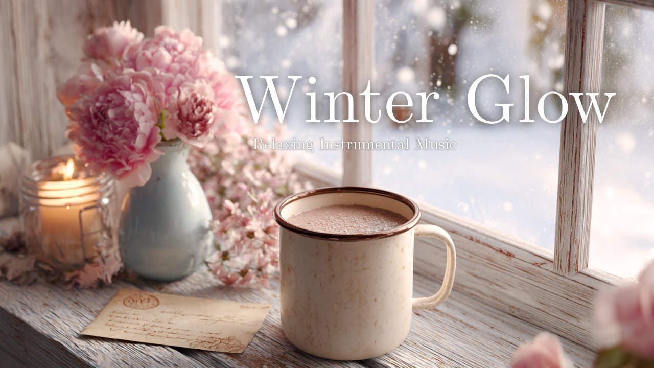 Warm Winter Glow & Hygge ☕️ Relaxing Instrumental Music for Study & Calm