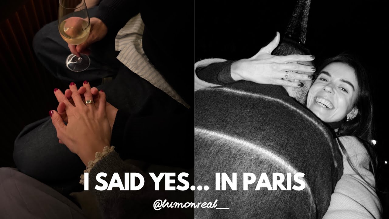 I SAID YES... IN PARIS 💍