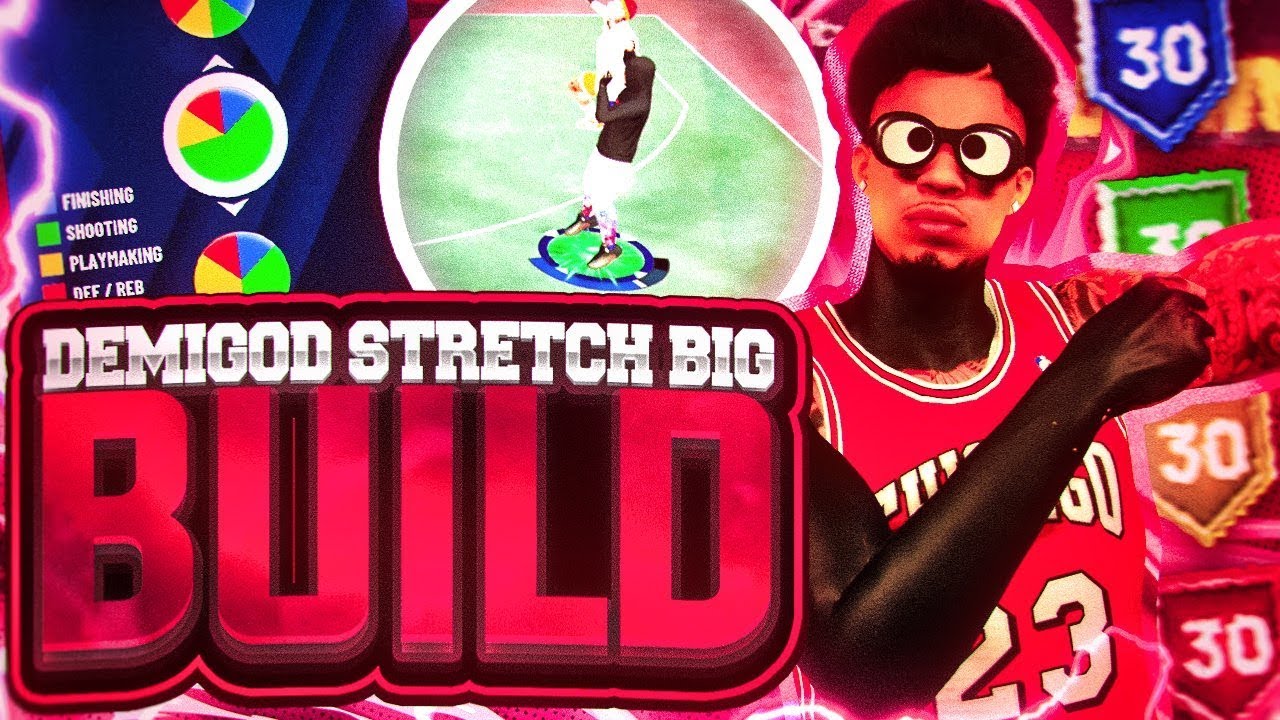 BEST STRETCH BIG BUILD NBA 2K20! BEST SHOOTING CENTER BUILD! BEST CUSTOM JUMPSHOT + BEST BADGES!