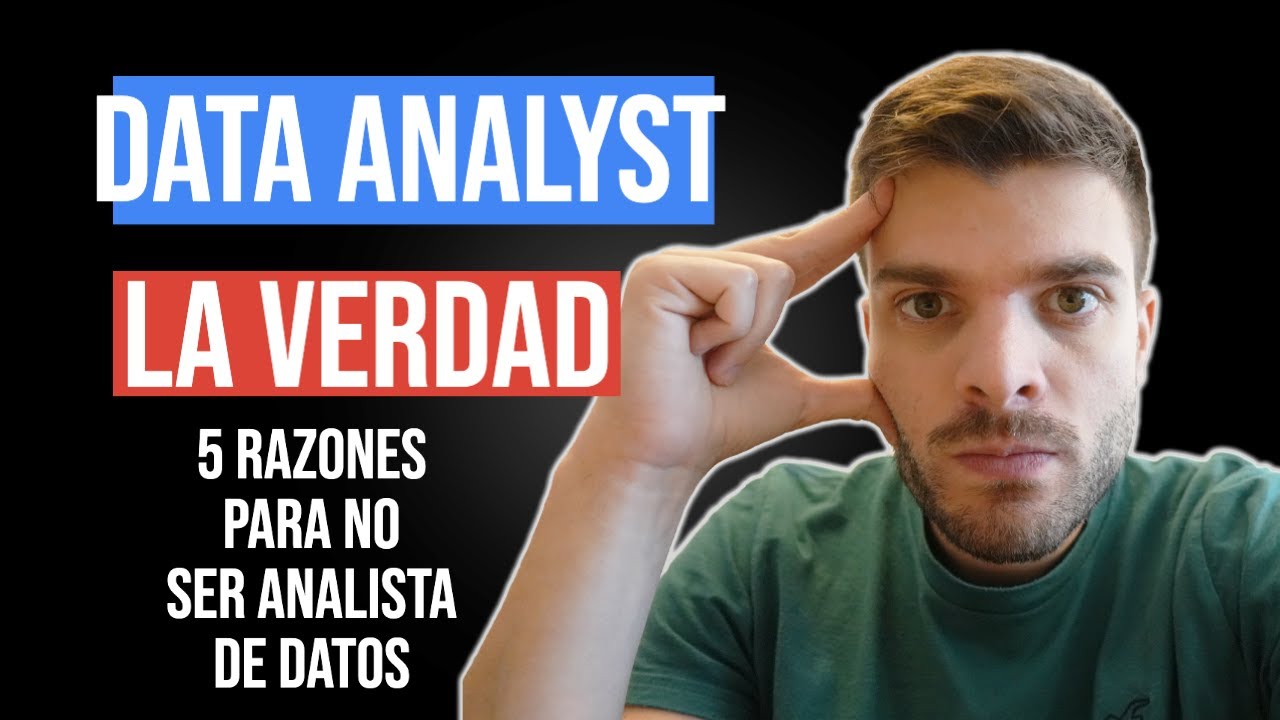 Top 5 Razones para No Ser Data Analyst