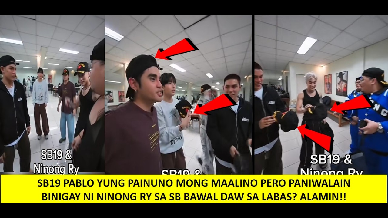 SB19 BINIGYAN NG MEMOREBILYA NI NINONG RYE NAGBABALA DIN HINGIL SA PAGSUSUOT NITO PABLO NAG REAK?