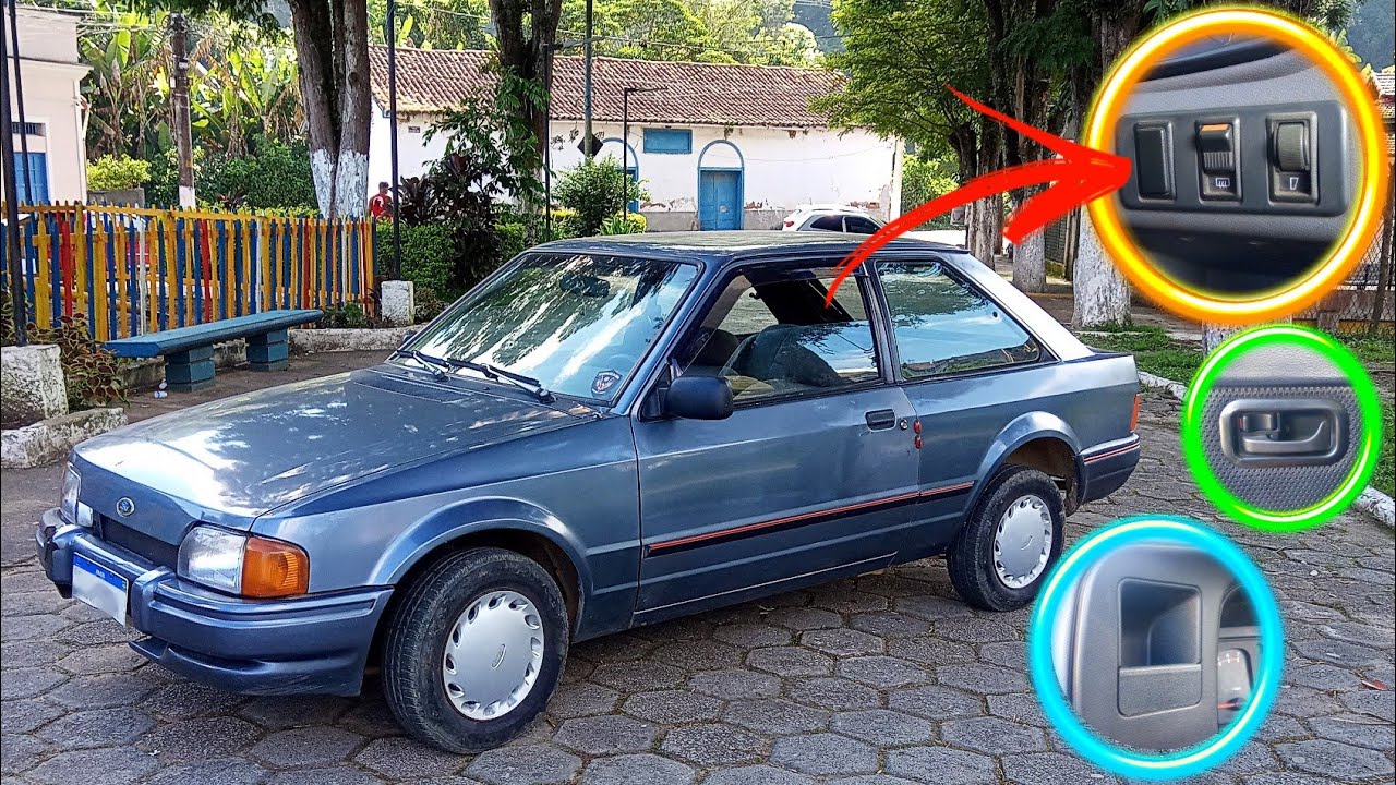 DETALHES OCULTOS DO FORD ESCORT L 1.6 CHT QUÊ VOCÊ NÃO SABIA