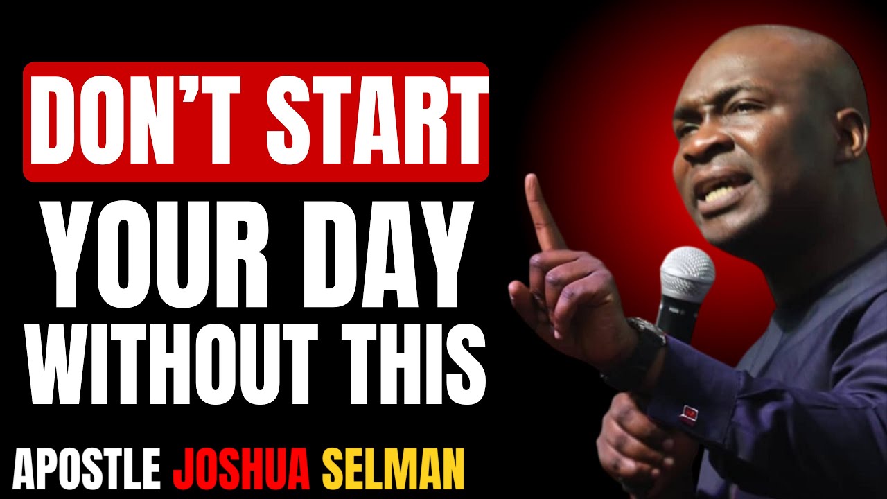 COMMAND YOUR DAY WITH FIRE 🔥 | PROPHETIC WARFARE MORNING PRAYER | APOSTLE JOSHUA SELMAN