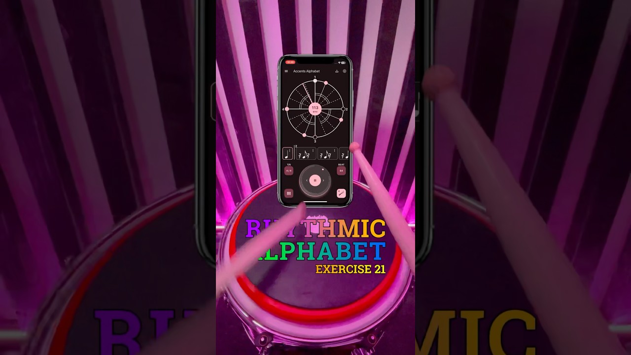 Rhythmic Alphabet &ndash; Complete Accent Series (All 16 Variations!)