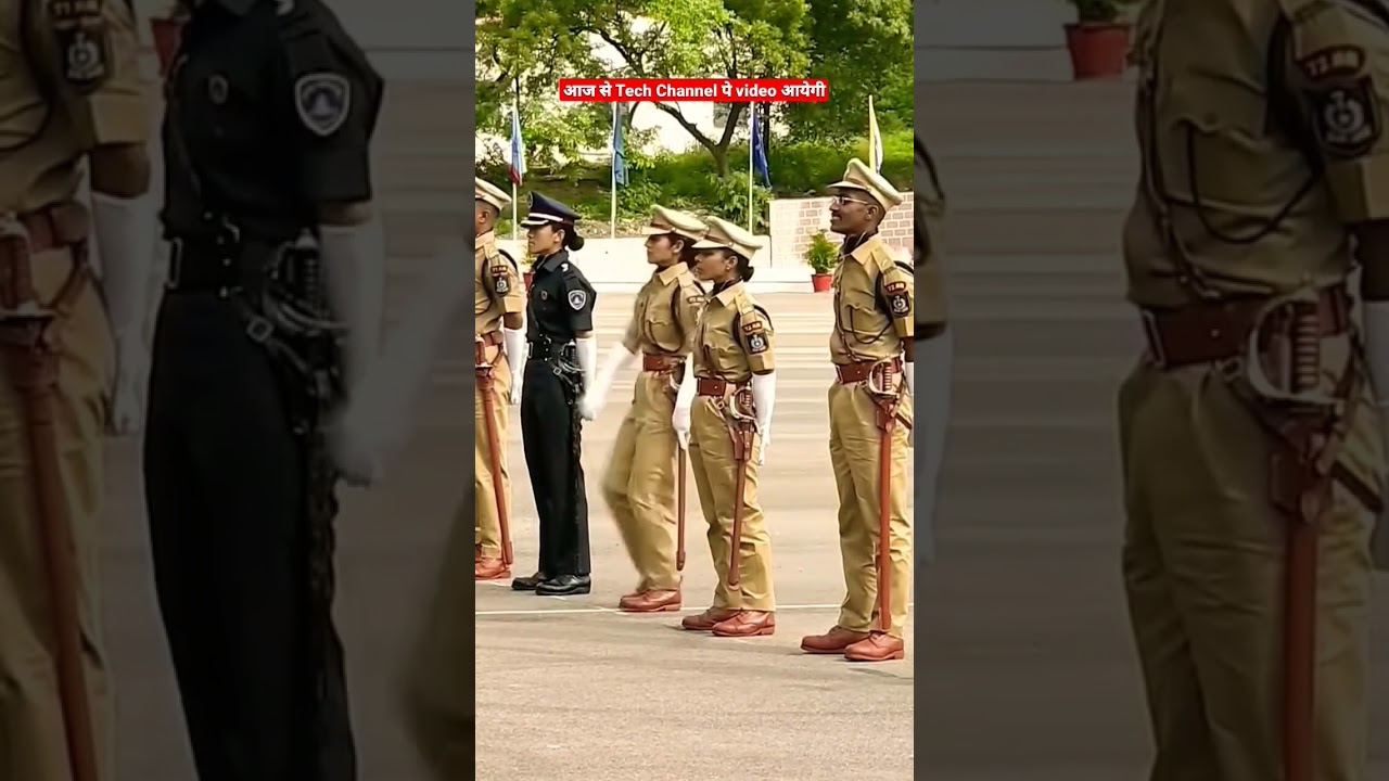 Youngestips girl and other ips officers show