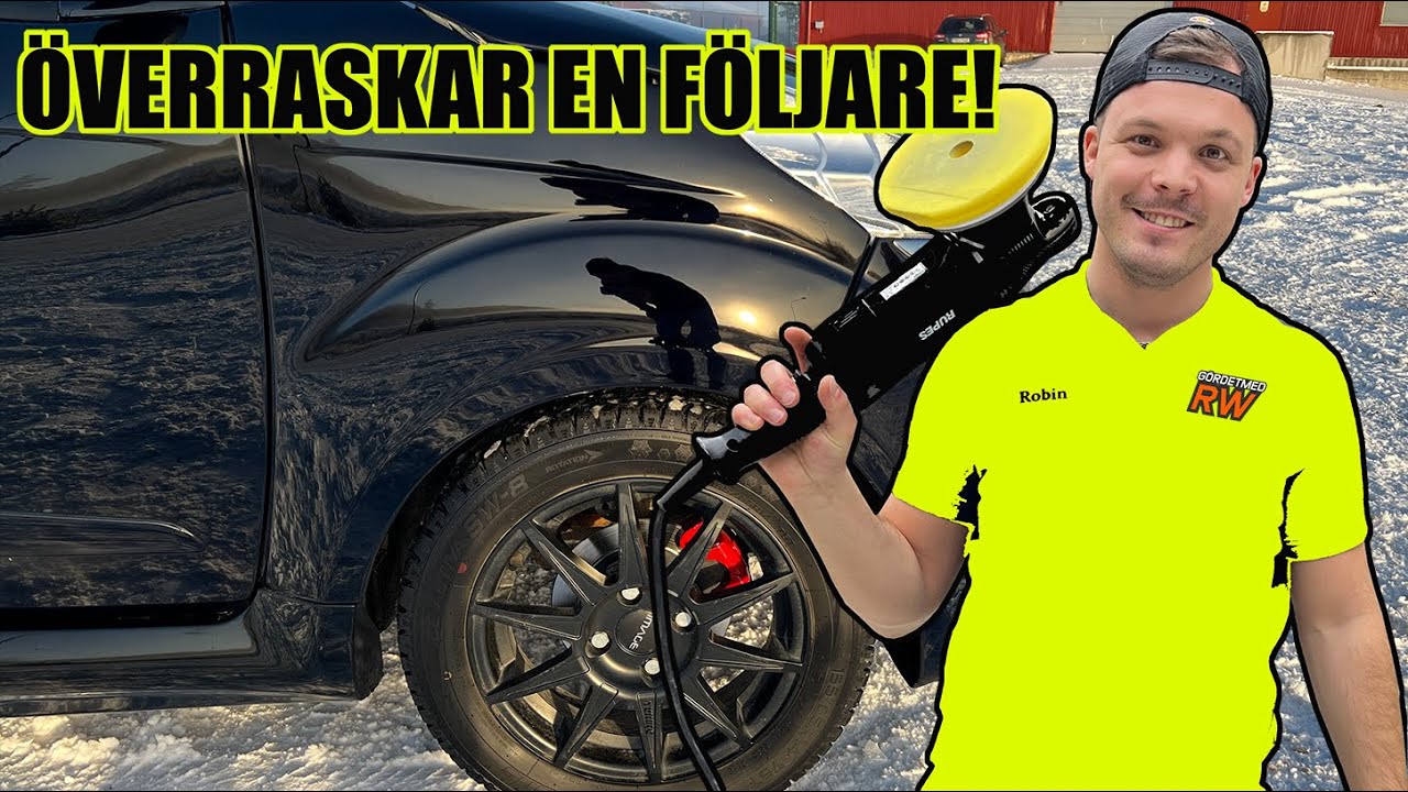 RÄDDAR EN FÖLJARES MOPEDBIL GRATIS!