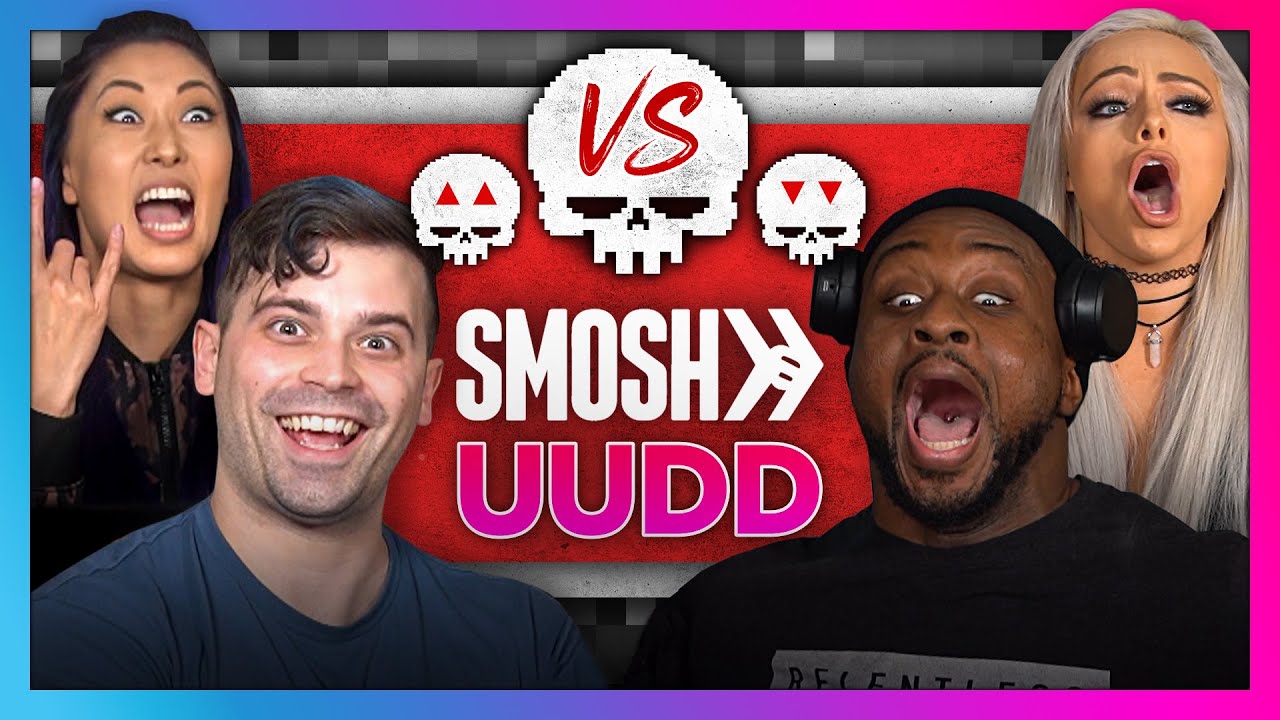 SMOSH GAMES vs. Liv Morgan, Adam Cole, Big E, Tyler Breeze & Austin Creed! – Scream Go Hero