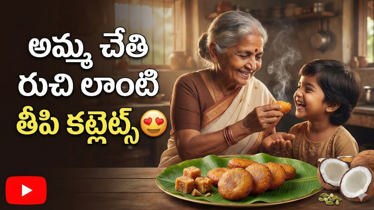 5. అమ్మ చేతి రుచి లాంటి తీపి కట్లెట్స్ 😍 | Easy Recipe||@shobhacookingchannel-SH 