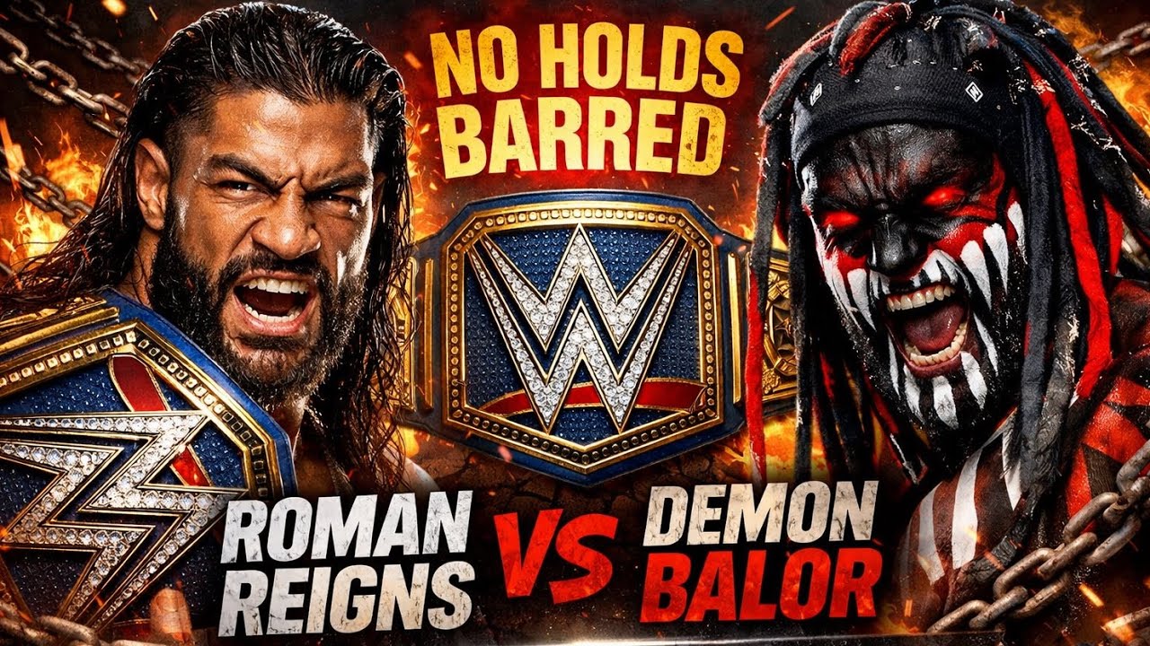 ROMAN REIGNS vs. FINN BÁLOR (DEMON) | Universal Championship - WWE 2K25 Epic Simulation