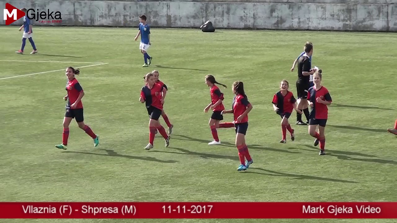 Football, Girls vs Boys Vllaznia - Shpresa