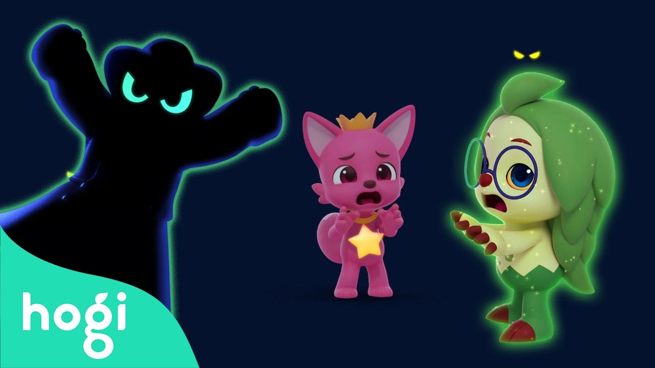 Boom! 😱 Monsters in the Dark  + 👻 Spooky Hogi's Jingle Play｜Songs for Kids｜Hogi Pinkfong