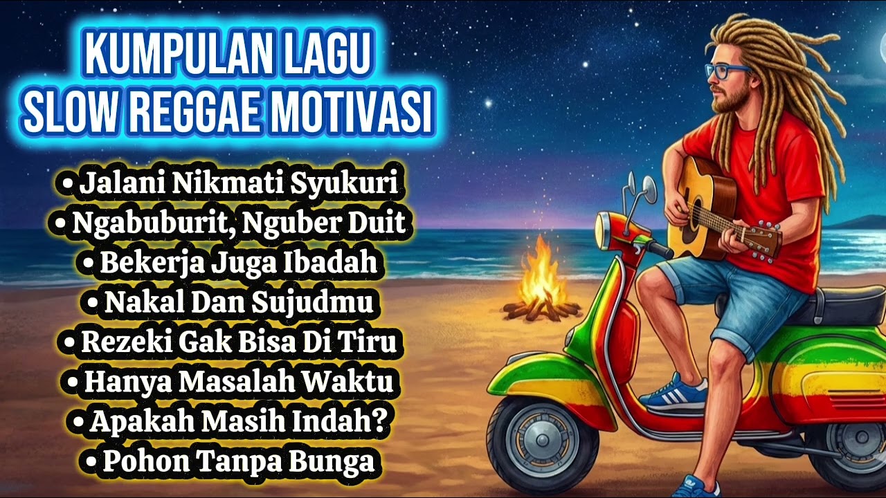 Kumpulan Lagu Slow Reggae Motivasi - Realita Hidup | 🌅🌴🎸🎶🌊 #reggae #reggaemusic 