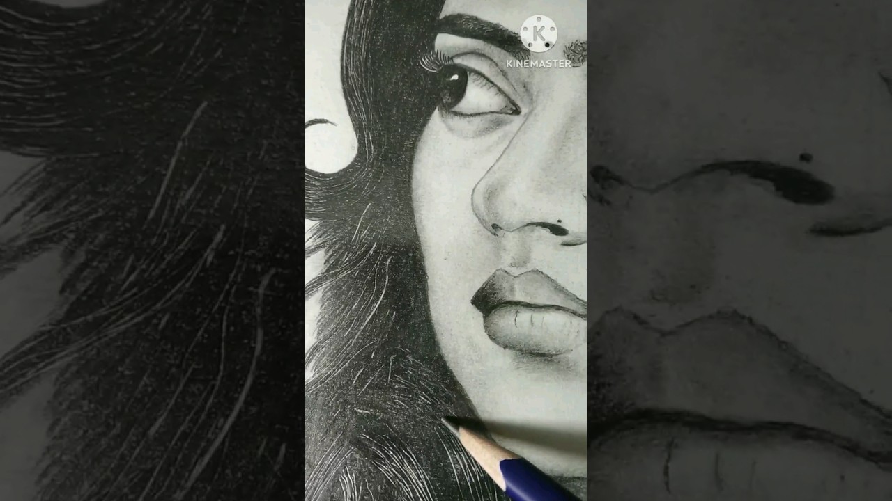 Nazriya drawing || Nazriya nazim || Nazriya status || Nazriya bgm || raja rani bgm || wtsap status |