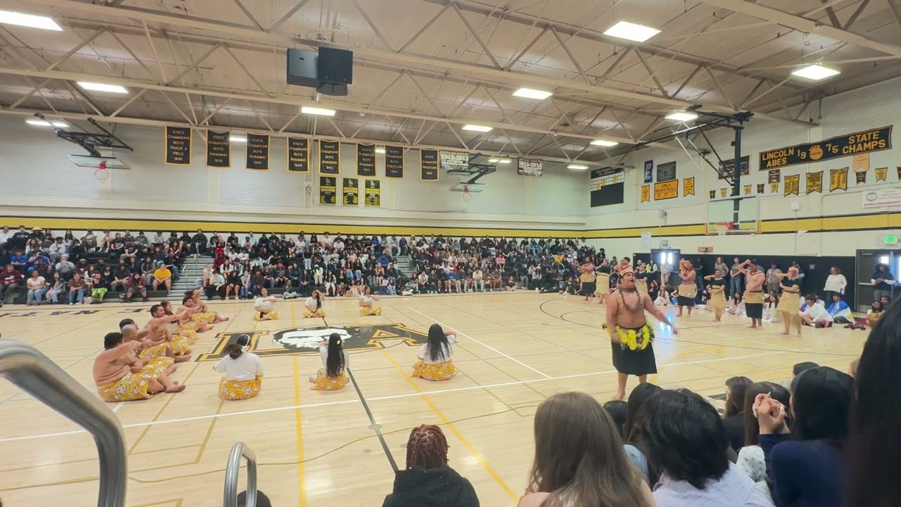 Lincoln High School PI Club at Multicultural Assembly