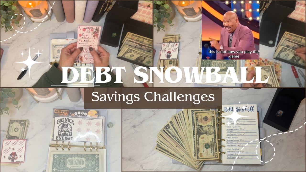Debt Snowball Savings Challenge | $135 | Cheating and Completing 😂