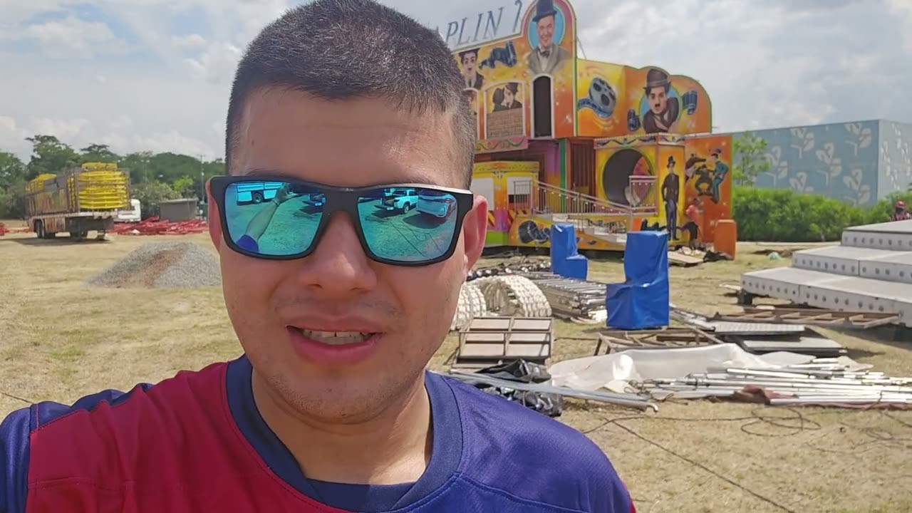 Vitinho Park no Shopping Dom Pedro em Campinas - Como está a montagem? Só máquinas pesadas