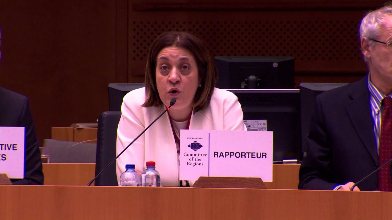 Catiuscia Marini - 116&deg; sessione plenaria - Comitato europeo delle regioni