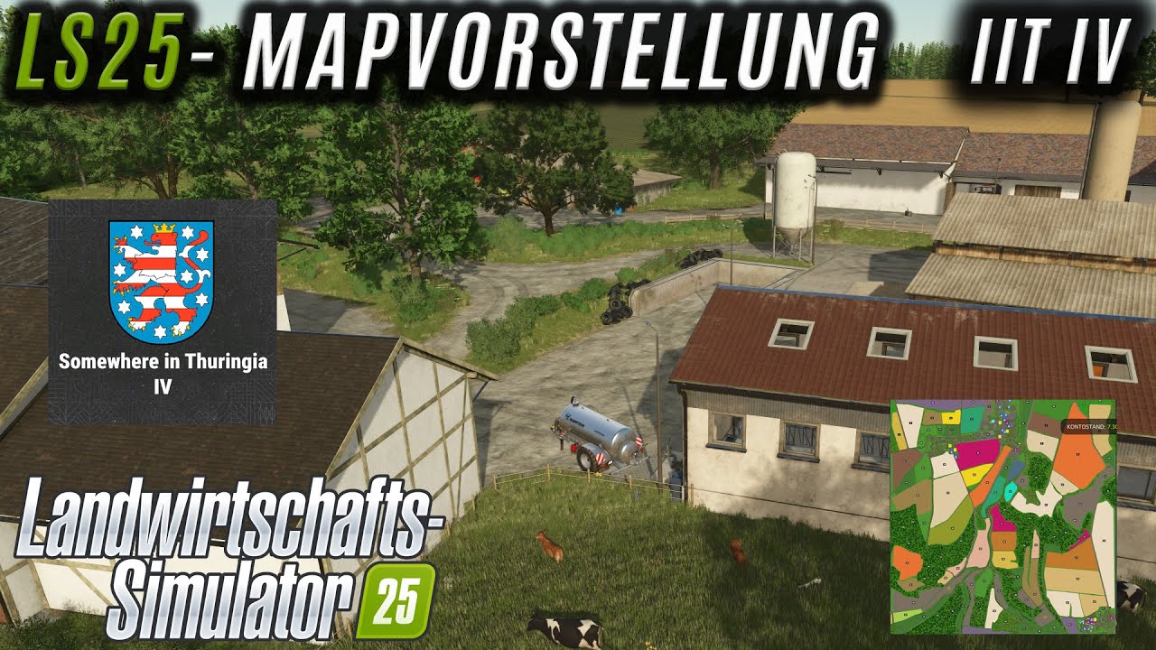 LS25 - Mapvorstellung - Irgendwo in Thüringen 4 - Wunderschöne kleine Variante! [PC/MAC, PS5, XBS]