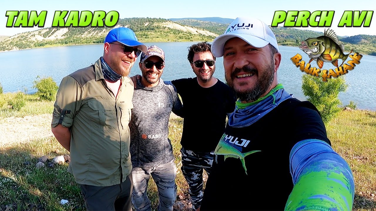 Yakala Pişir Perch Balık Avı.Tam Kadro.Dört Mera Gezdik Yürümekten Bezdik….