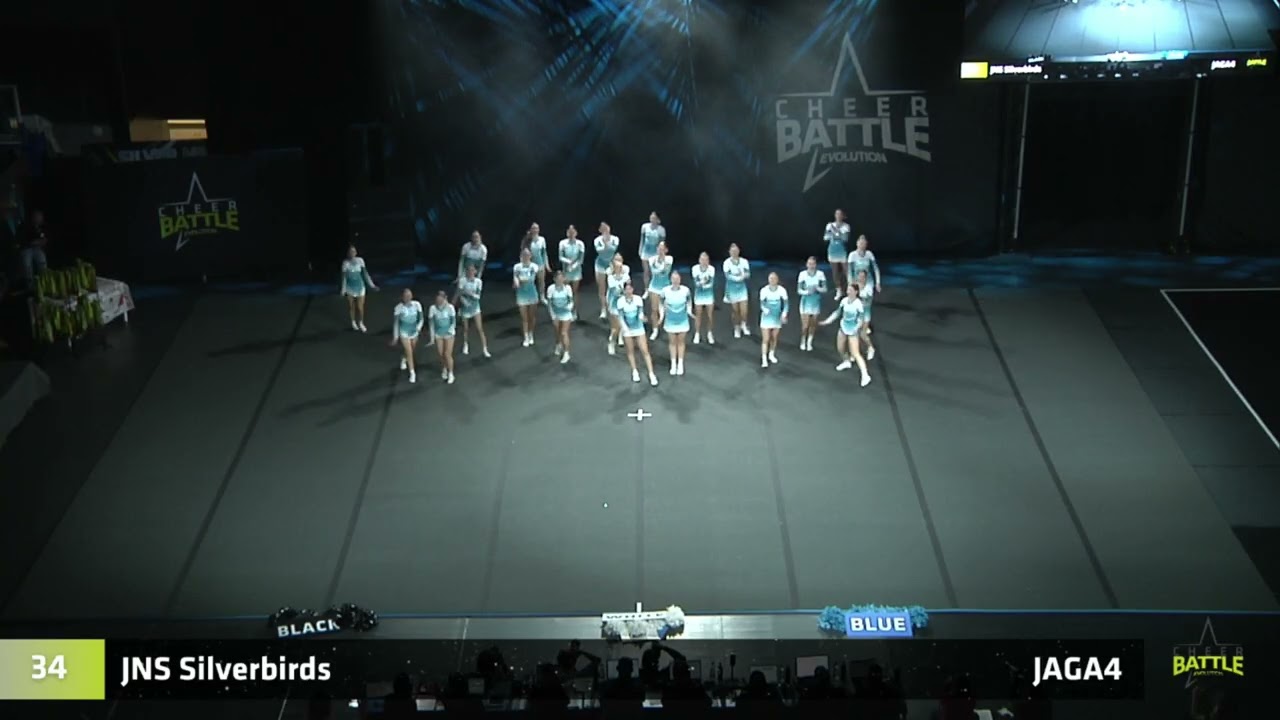 034   Junior All Girl Advanced Join New Spirit AllStars JNS Silverbirds