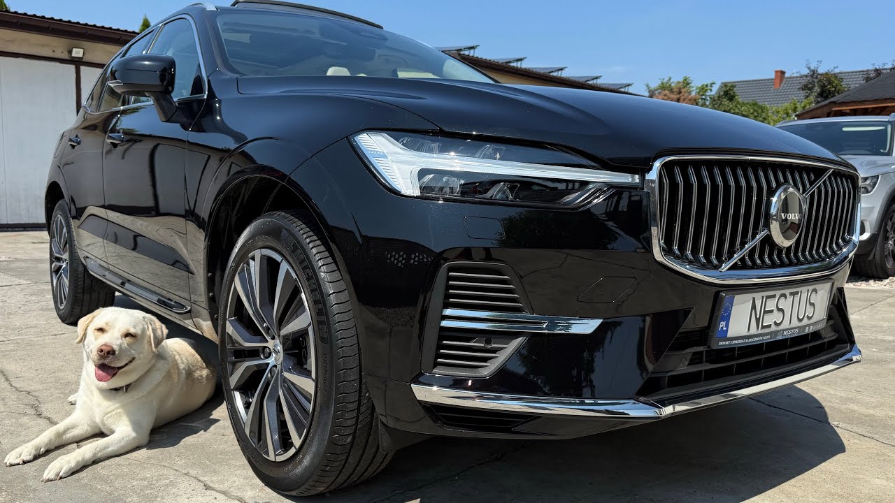 Volvo XC60 Inscription T6 2022, AWD, panorama, Harman-Kardon, akt.tempomat, biała sk&oacute;ra 