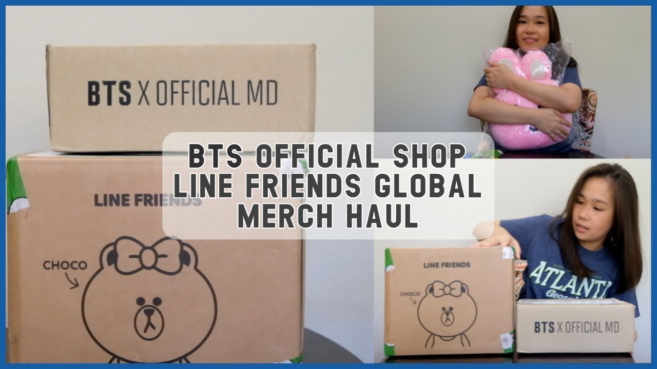 BTS ∙ LINE FRIENDS x  BT21 Merch Unboxing!