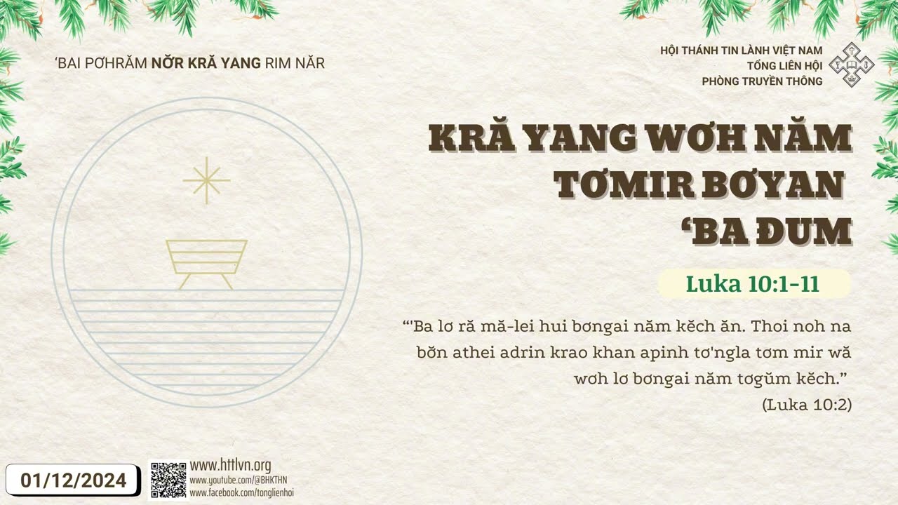 1/12/2024 BHKTHN TIẾNG BAHNAR