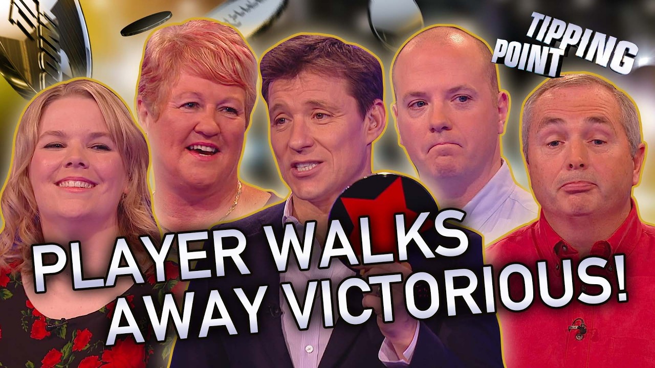 Player can't believe their luck after UNBELIEVABLE jackpot round! | FULL EPISODES | Tipping Point 🪙