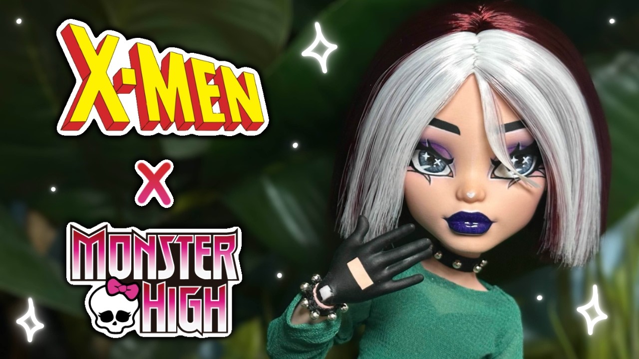 Making a ROGUE Custom Doll (X-Men Evolution)