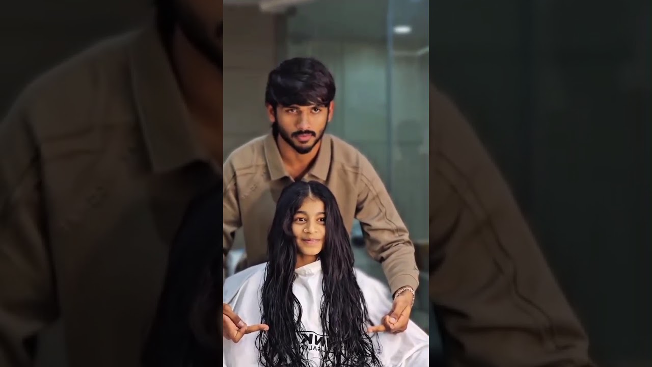 jinkalbeauty 🤍!!#minivlog #artist #love #hairstyle #beautiful #funny #hair #beauty #haircut #comedy