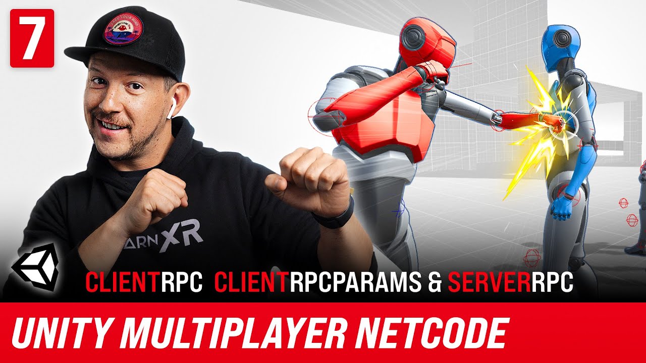 How To Make A Game With Unity Multiplayer Netcode | ClientRpc ClientRpcParams & ServerRpc