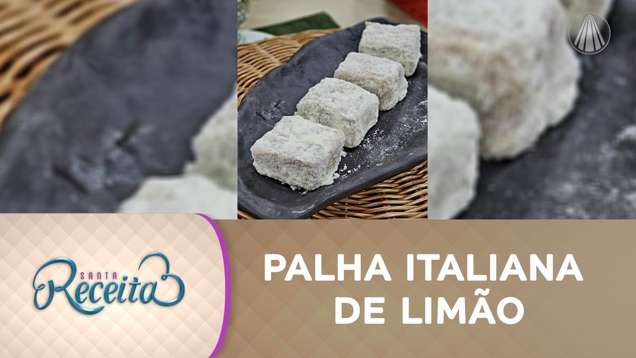 Garanta sua sobremesa de domingo: faça uma saborosa palha italiana de limão