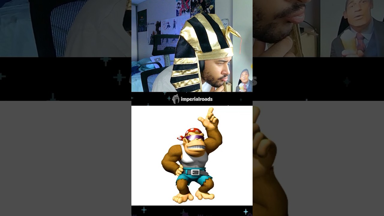 Bro did Funky Kong Noises Mario Kart Wii 💀