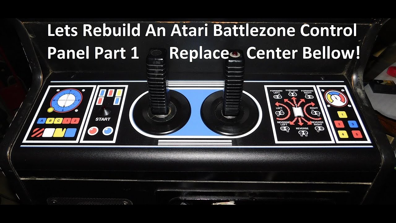 Rebuilding An Atari Battlezone Control Panel Part 1 {Replacing the Centering Bellow}