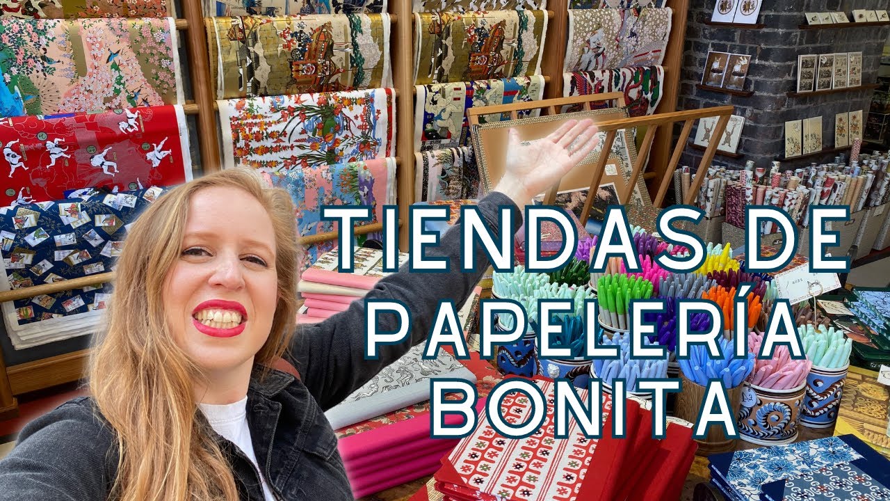 Shopping TOUR: ¿Dónde comprar PAPELERÍA minimalista en LONDRES? Lettering, Bullet Journal, Scrap...