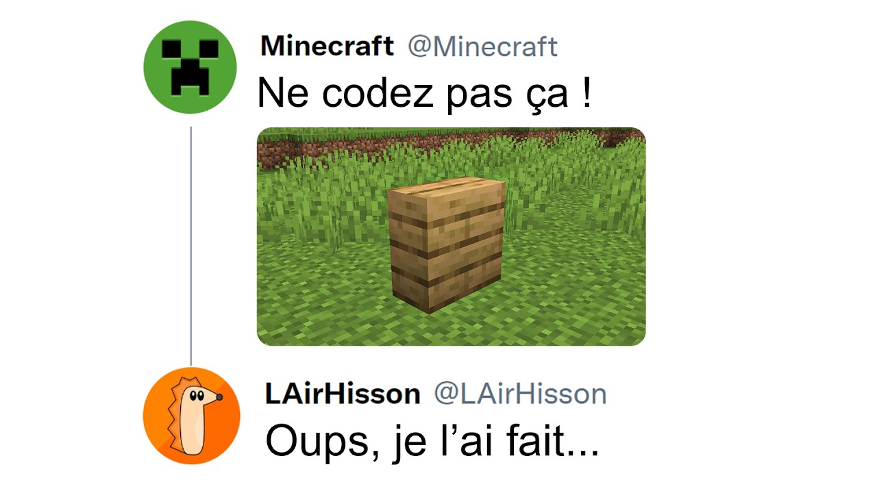 J'ai Codé les Suggestions Refusées par Minecraft...