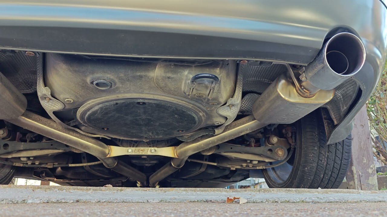 B6A4 Exhaust - XS-Power header into CTS test pipe into ECS Catback